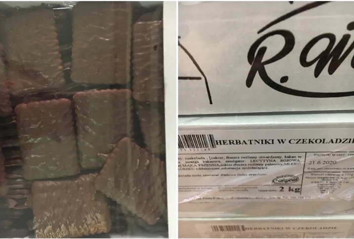 Herbatniki w czekoladzie R.Wójcik 2kg ciastka