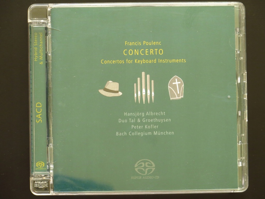 Poulenc: Concerto - Concertos for Keyboard SACD