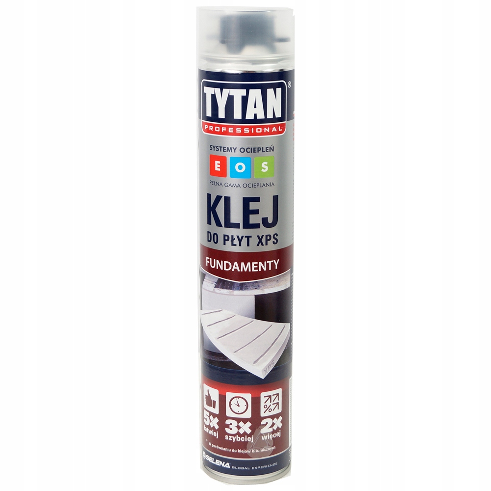Klej do płyt XPS TYTAN EOS styropian 750ml - 8425112156 - oficjalne ...