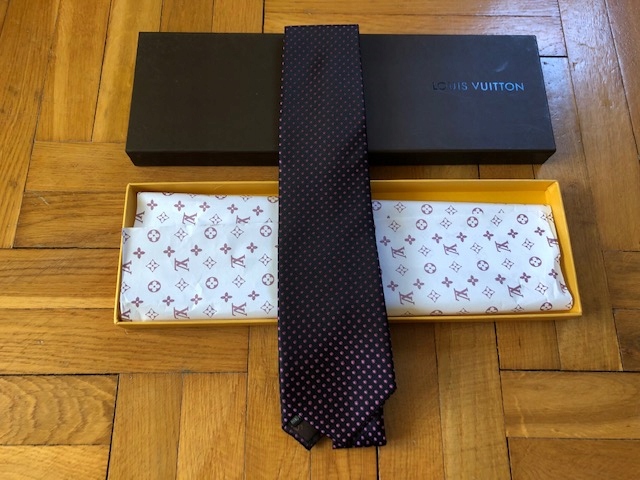 KRAWAT męski LOUIS VUITTON
