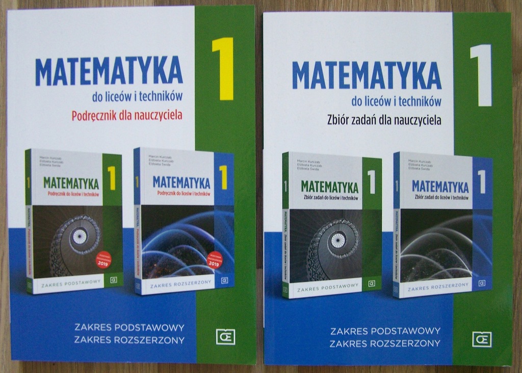 MATEMATYKA KL1 ZBIÓR ZADAŃ + KSIĄŻKA NAUCZYCIELA