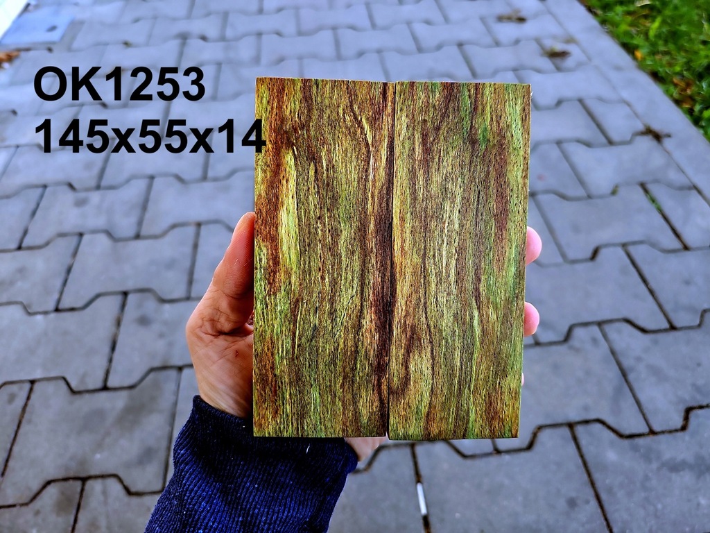 Drewno stabilizowane okładki OK1253