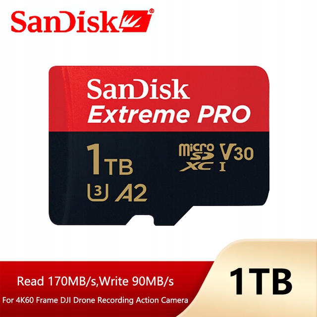 1 TB z adapterem Oryginalna karta pamięci SanDisk