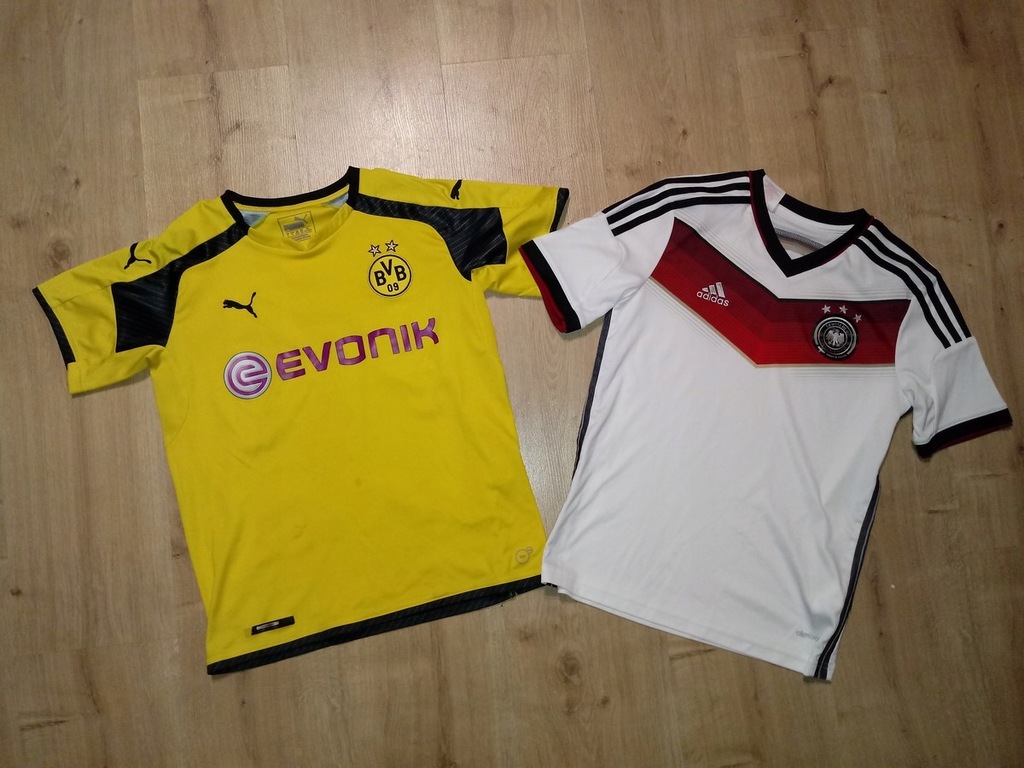 Komplet Borussia Dortmund + Niemcy r. 152cm 11 lat