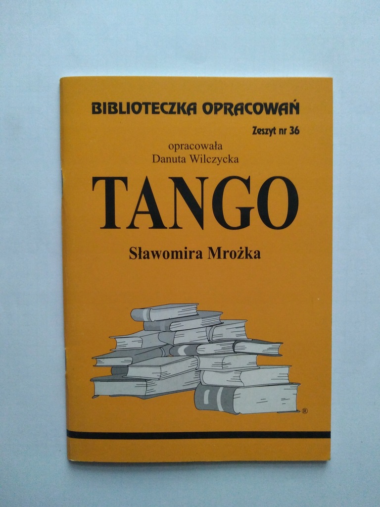 Sławomir Mrożek Tango streszczenie lektura nowa BC