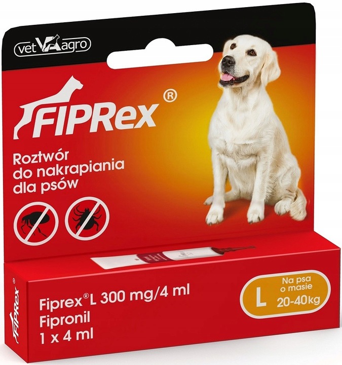 FIPREX L 4ml - od 20 kg do 40 kg