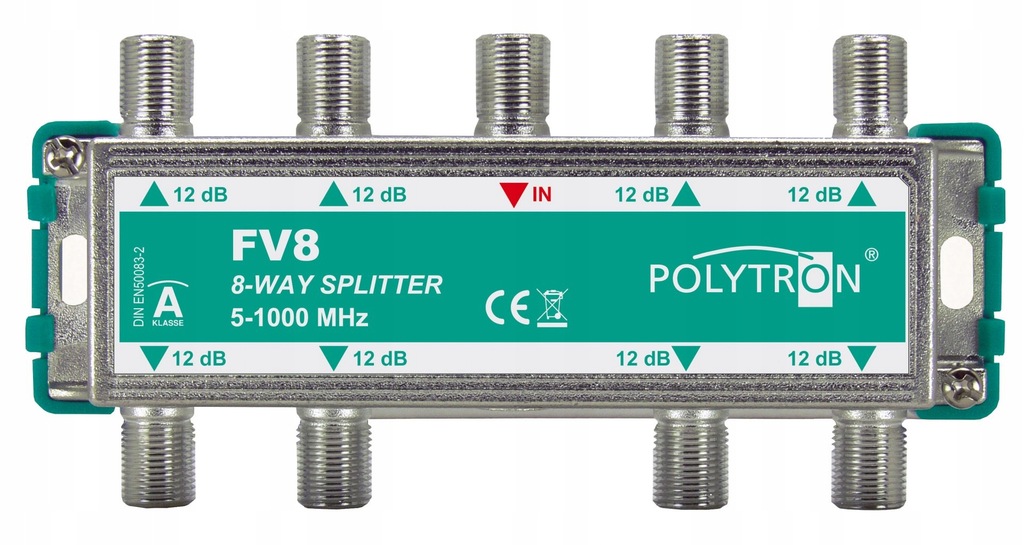 Rozgałęźnik 5-1000 MHz FV 8 Polytron