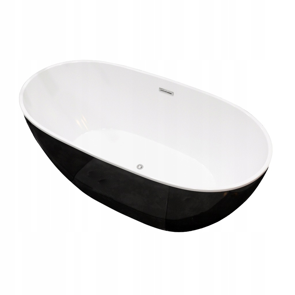 Braider SOFTIA wanna WOLNOSTOJĄCA 150x75 CZARNA