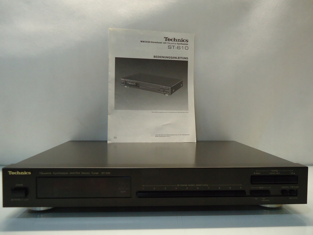 TUNER TECHNICS ST-610 +PAPIERY
