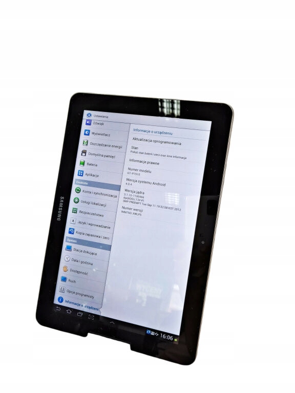 DUŻY TABLET SAMSUNG GALAXY TAB 10.1 GTP7510 11490552885 oficjalne