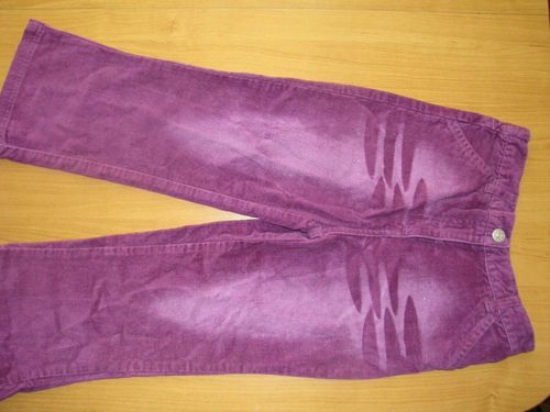 Spodnie fioletowe z brokatem Girl2Girl na 5-6 l