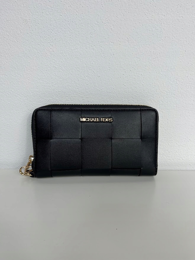 Czarny portfel Michael Kors