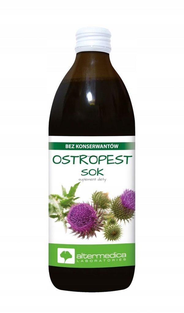 Suplement diety Alter Medica ostropest sok 500 ml