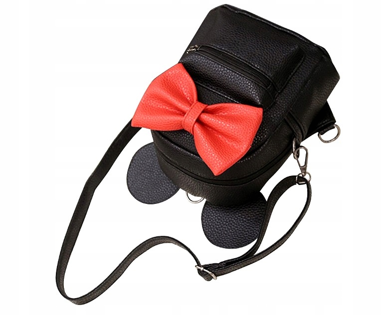 Купить Маленький женский рюкзак с мышиными ушками, кожаным бантиком: отзывы, фото, характеристики в интерне-магазине Aredi.ru