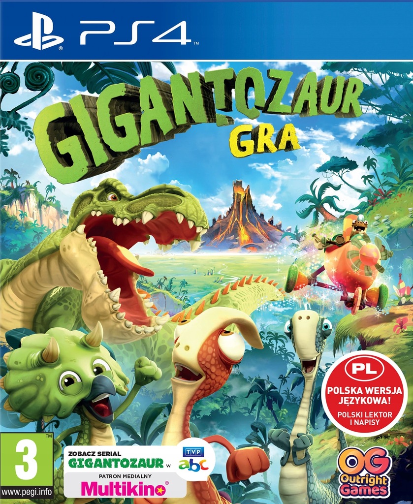 Gigantozaur Gra PL PS4
