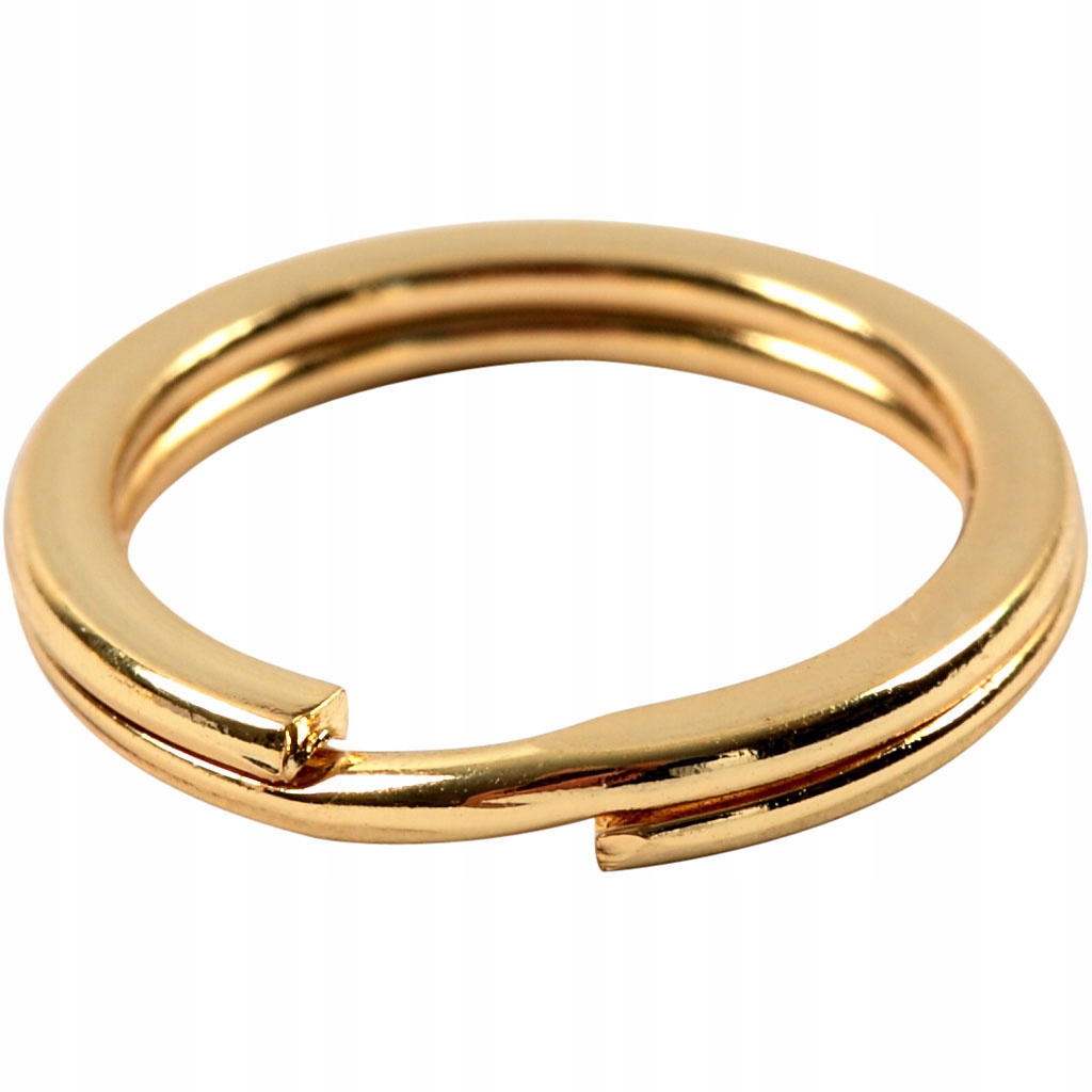 Vivi Gade pierścienie dzielone 15 mm 15 sztuk złot