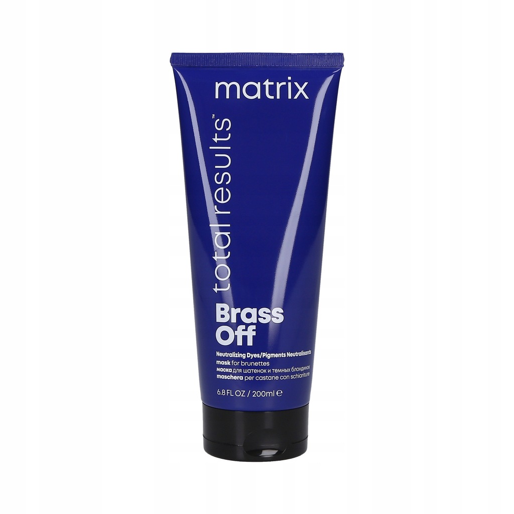 Matrix Total Results Brass Off maska neutralizująca do włosów blond 200ml