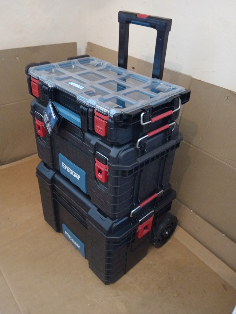 ZESTAW 3 SKRZYNEK NARZĘDZIOWYCH ERBAUER CONNECX 3 12653464694