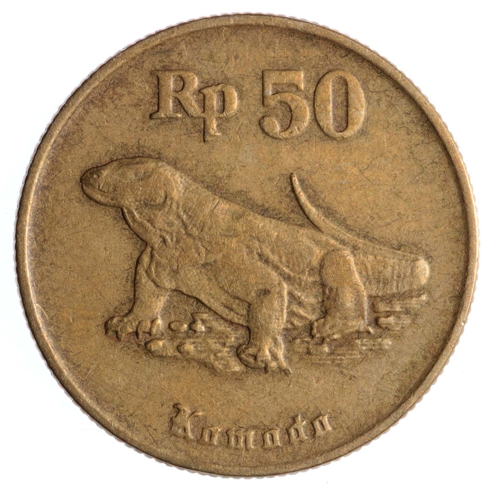 Indonezja 50 Rupii 1992