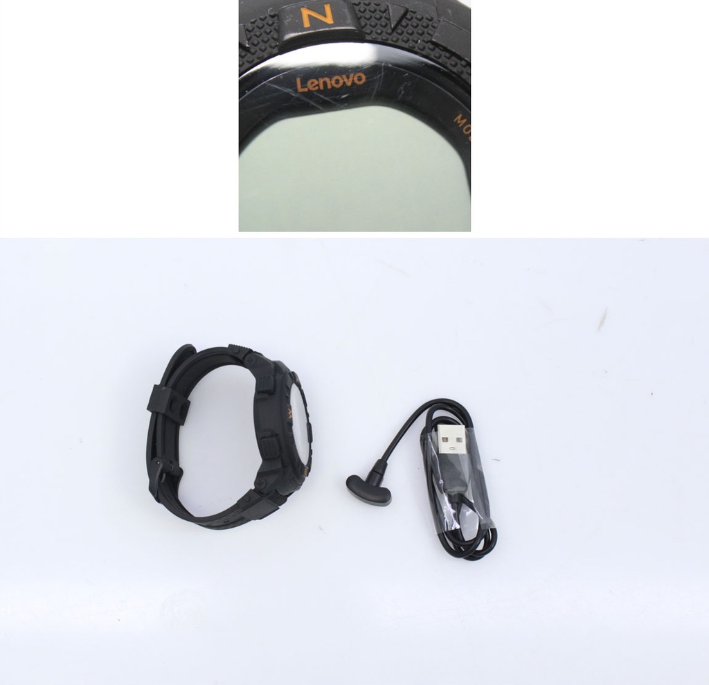 OUTLET Smartwatch Lenovo EGO HX07 1.1'' Czarny - 10046365210 - oficjalne archiwum Allegro