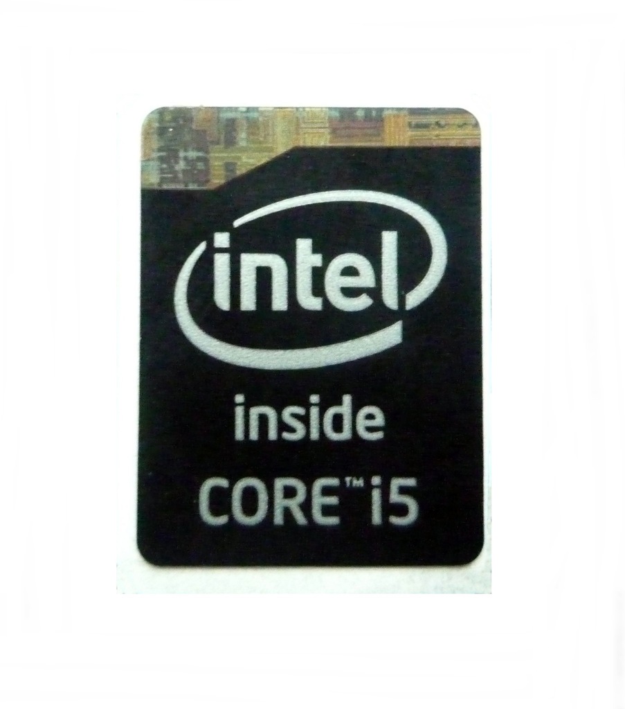 110 Naklejka Intel Inside Core i5 Haswell Black