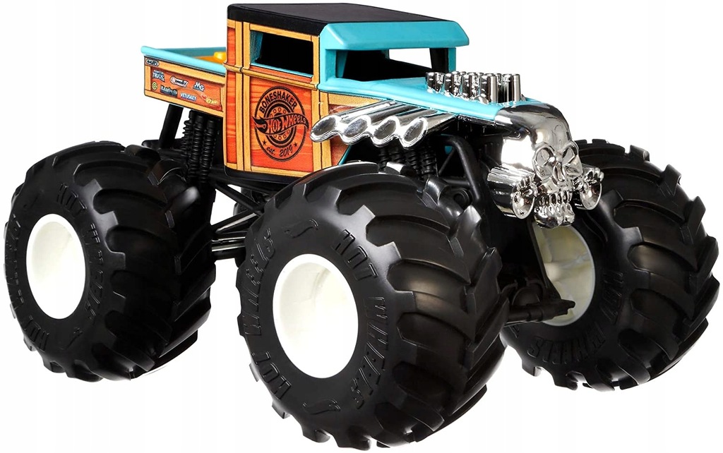 HOT WHEELS MONSTER TRUCKS BONESHAKER 1:24 GJG76