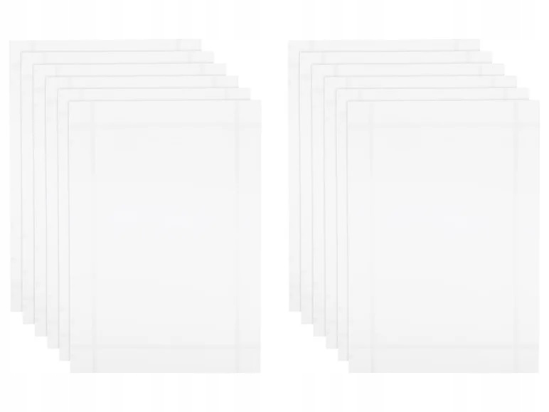 Arkusze smarujące do zniszczarki 21,6 cm x 15,2 cm 12 sztuk /p24