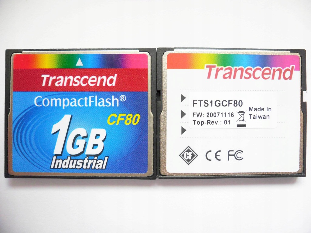 Купить Промышленные компактные флэш-карты Transcend CF емкостью 1 ГБ: отзывы, фото, характеристики в интерне-магазине Aredi.ru