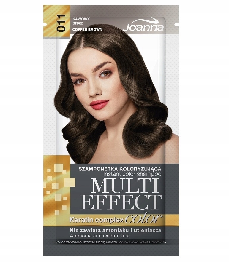 Joanna Multi Effect szamponetka koloryzująca 011 K