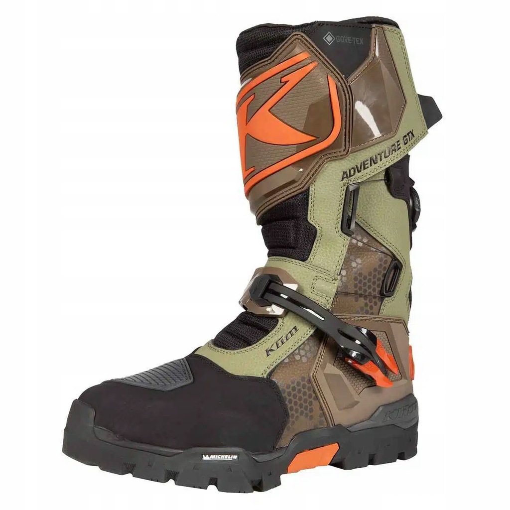 BUTY ADVENTURE GTX BURNT OLIVE-POTTER'S CLAY 43,5