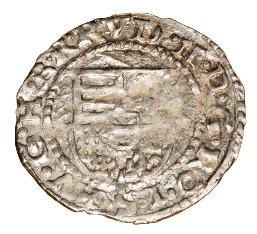 Denar 1603 Rudolf II Habsburg Węgry Kremnica