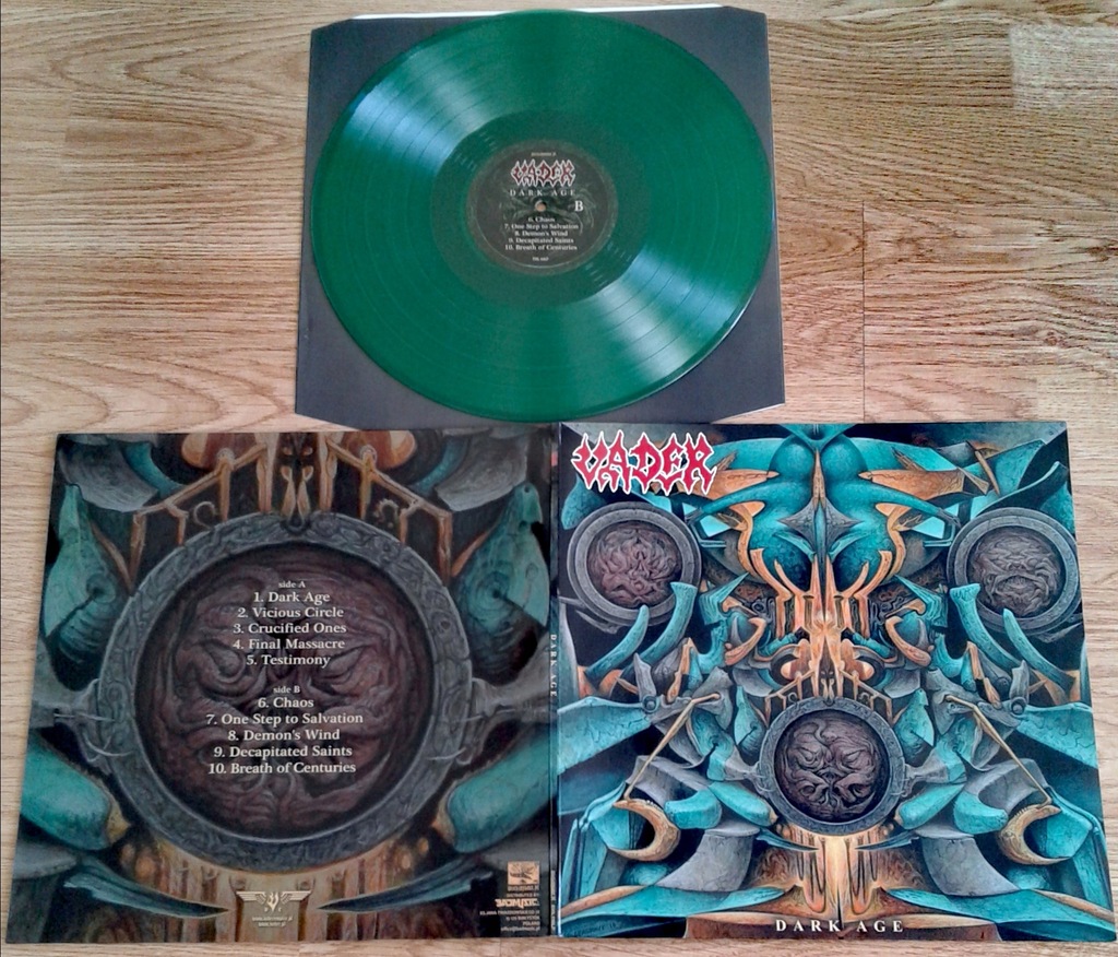 VADER Dark Age/zielony vinyl limut 100 szt