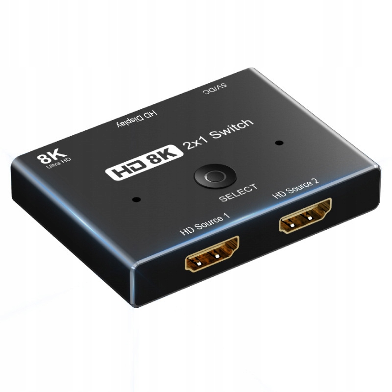 Rozdzielacz HDMI 2.1 SWITCH Przełącznik 8K 60Hz