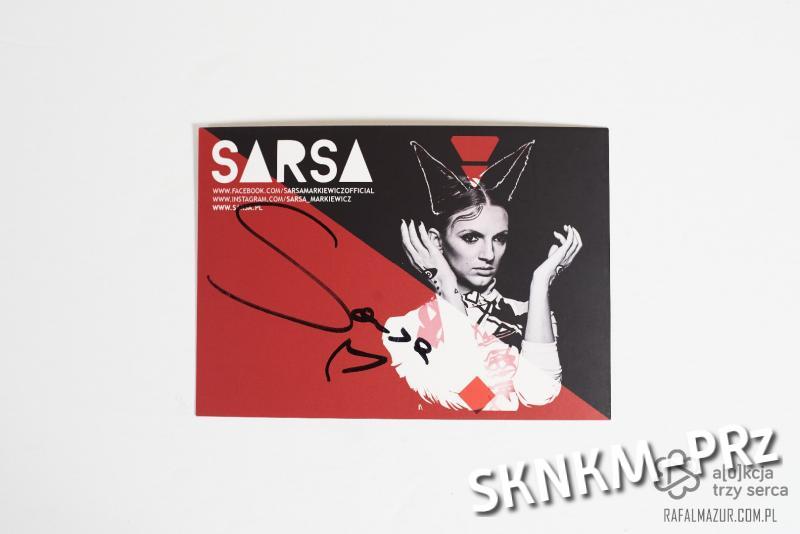 Sarsa – zdjęcie z autografem