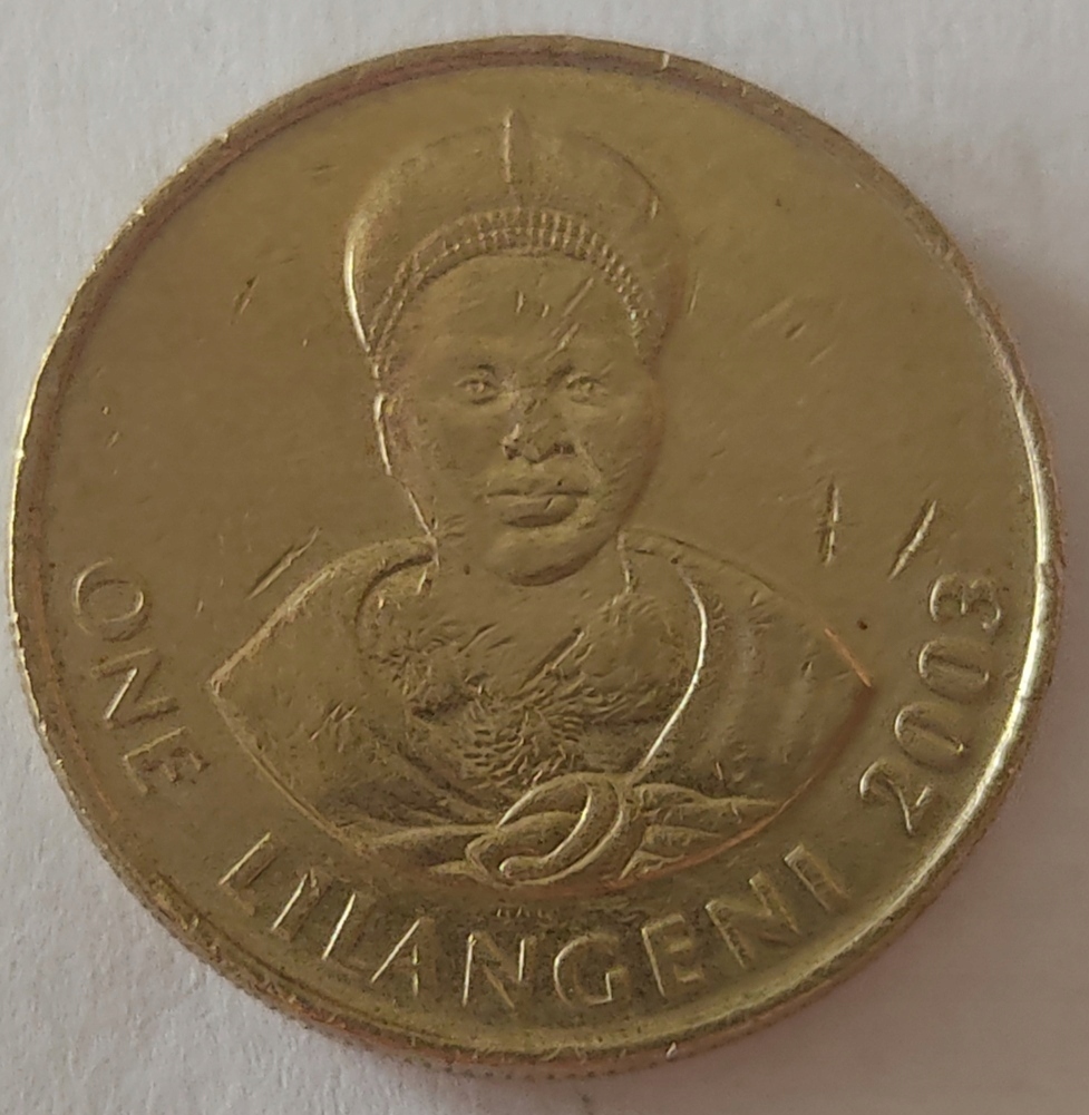 Moneta Swaziland 1 lilangeni 2003