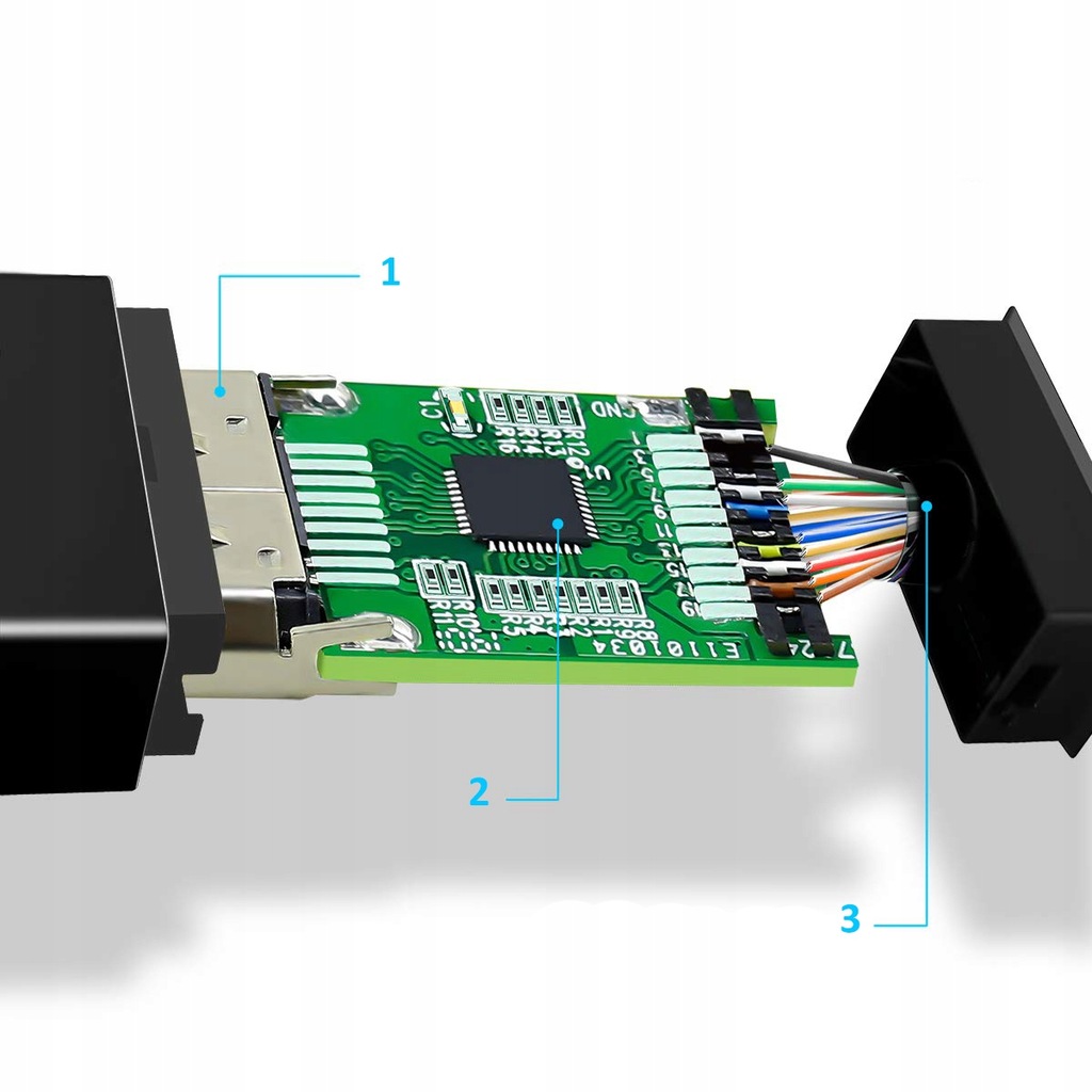 Купить КАБЕЛЬ АДАПТЕРА DISPLAYPORT К АДАПТЕРУ HDMI DP2: отзывы, фото, характеристики в интерне-магазине Aredi.ru