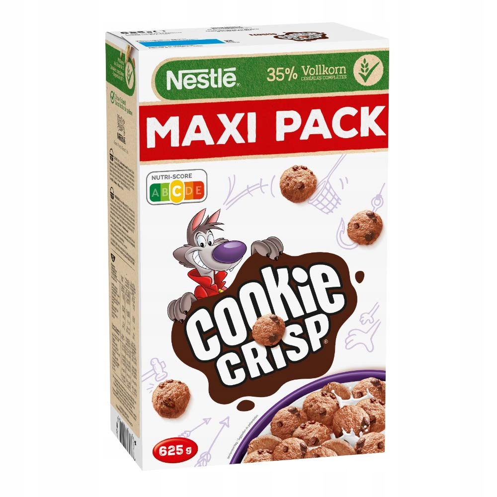 NESTLE COOKIE CRISP PŁATKI CIASTECZKA CZEKOLADA