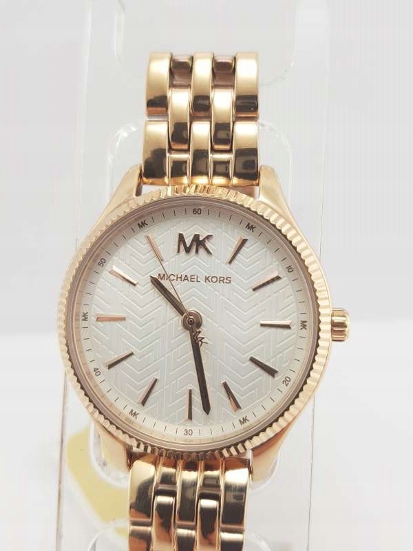 Kors Mk6641 Mk 6641 Michael Kors Lexington White Dial Rose Ladies