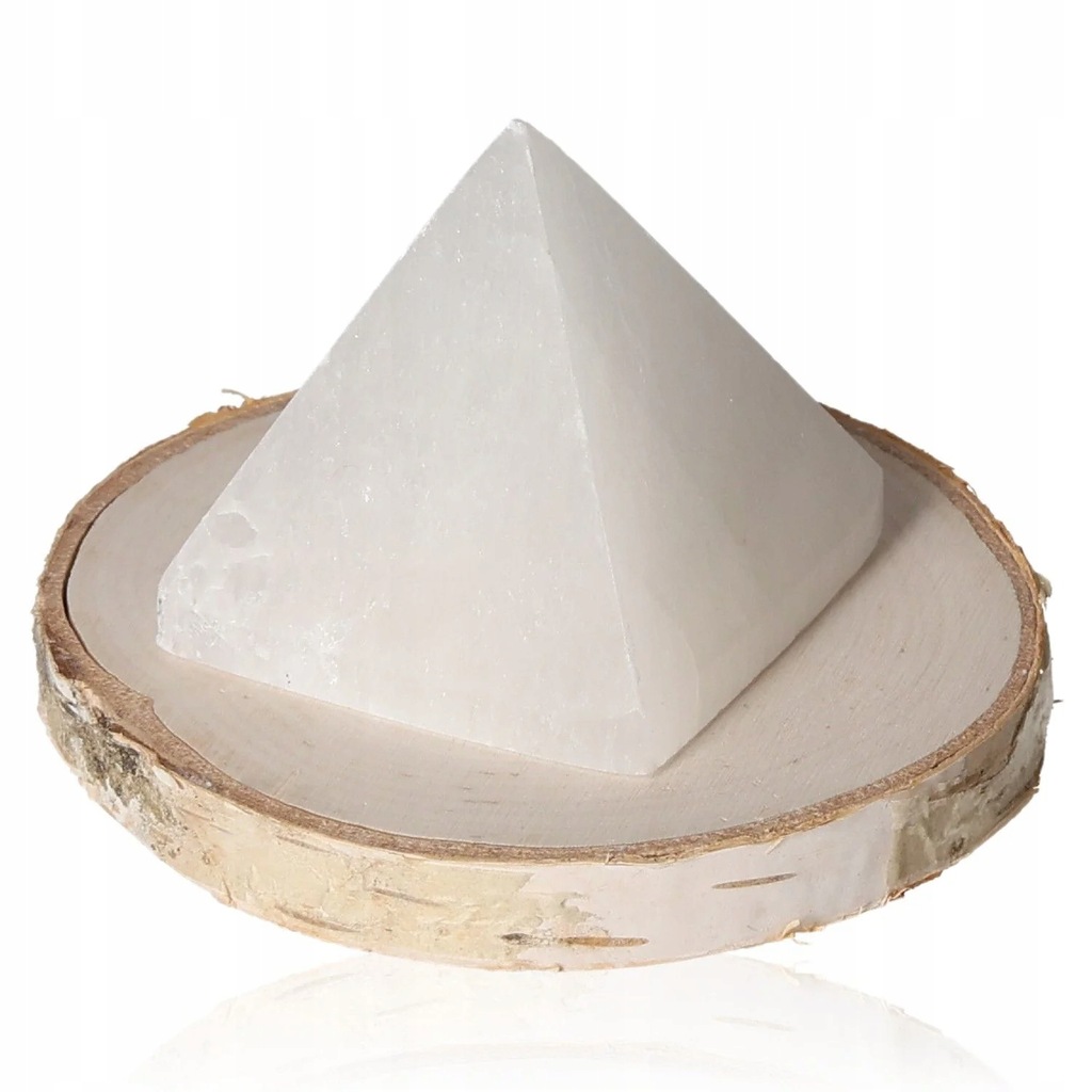 Piramida Selenitowa - Kryształ Oczyszczenia i Duchowej Harmonii 5cm
