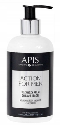 Apis ACTION FOR MEN Odżywczy krem do ciała i dłoni