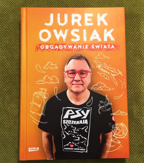 Książka autorstwa Jerzego Owsiaka z autografem