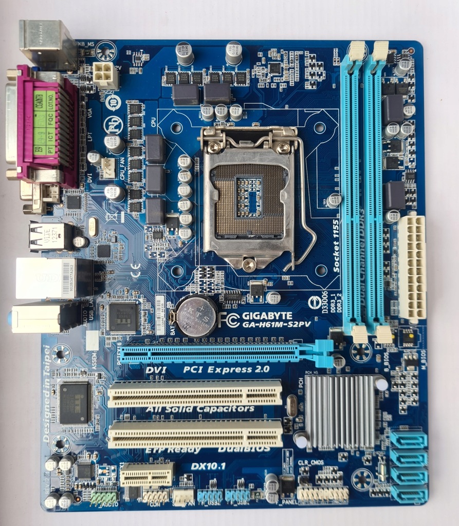Płyta główna Gigabyte GA-H61M-S2PV Intel LGA 1155