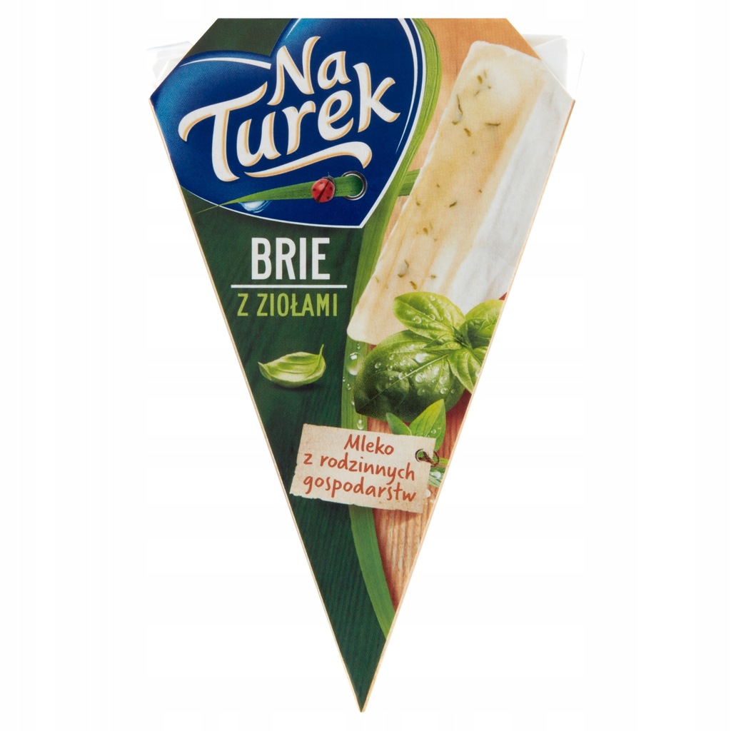 NaTurek Ser pleśniowy brie z ziołami 125 g