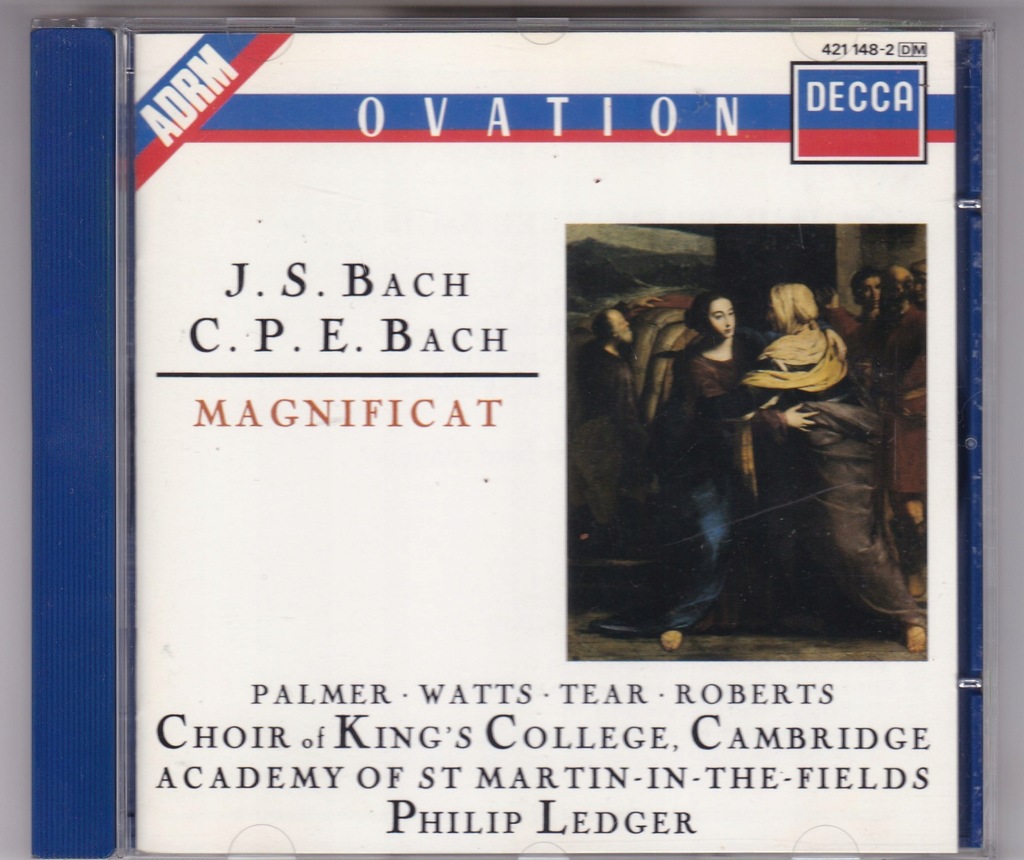 J.S. Bach / C.P.E. Bach: Magnificat LEDGER 88' CD