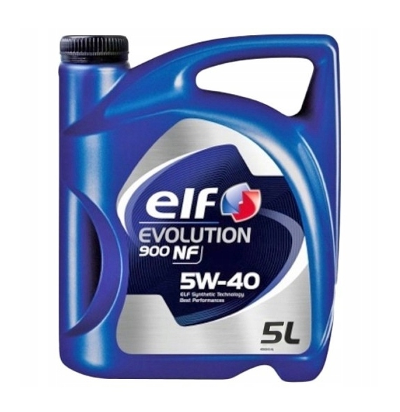 Olej silnikowy ELF 5W40 EVOLUTION 900 NF 5L