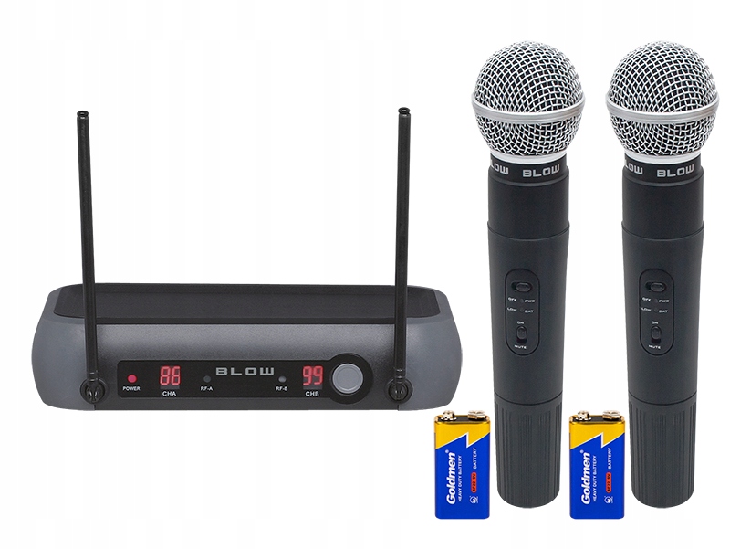Mikrofon PRM902 BLOW - 2 mikrofony (1PH)