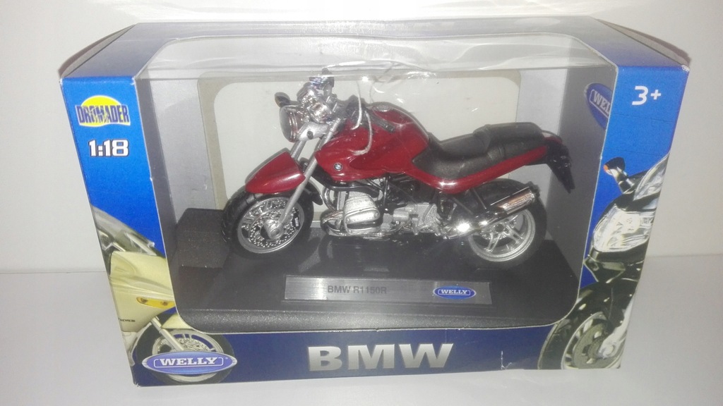 motocykl welly 1:18 BMW R1150R