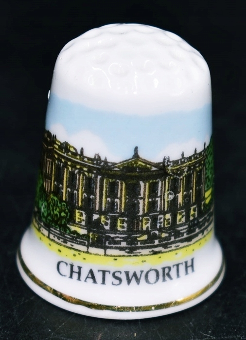 5263-28 ...CHATSWORTH... a#g NAPARSTEK PORCELANOWY