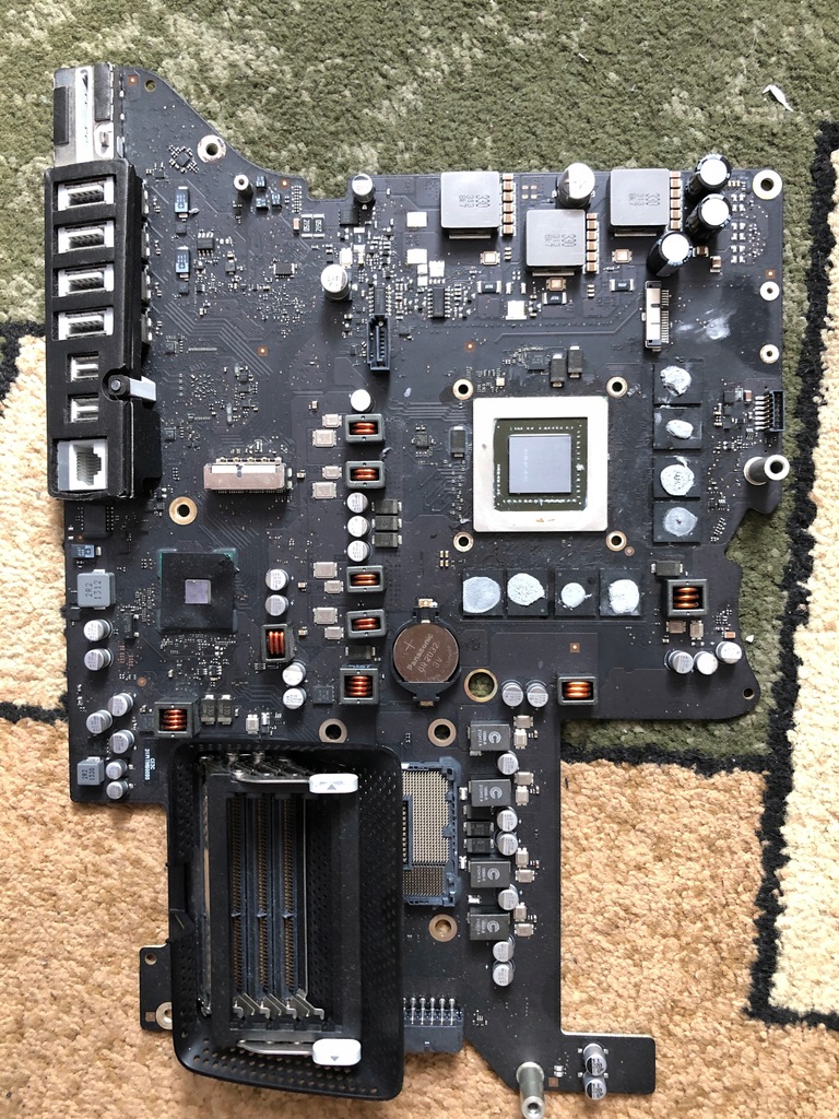 Płyta główna iMac 27 2013 A1419 uszkodzona