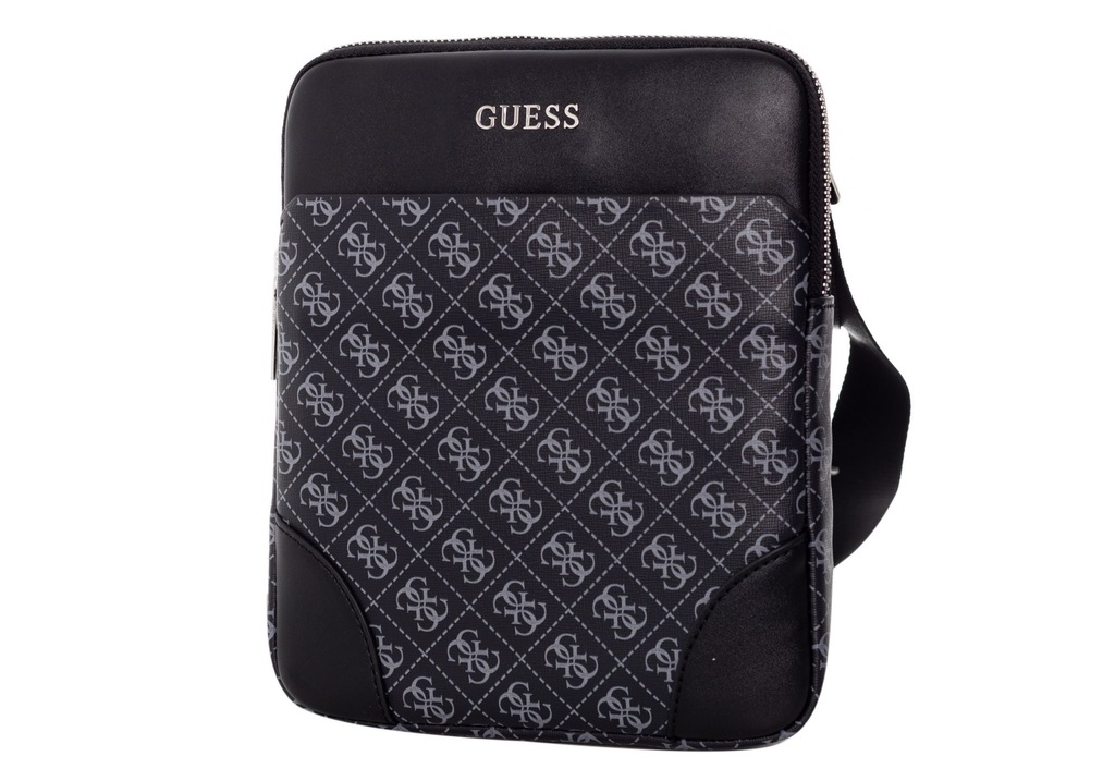 GUESS TORBA LISTONOSZKA MANHATTAN BLACK